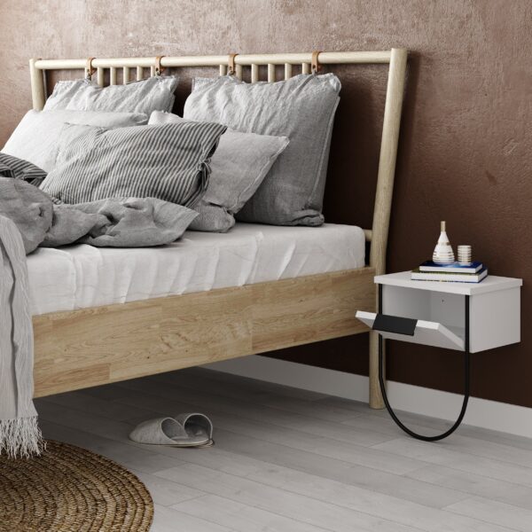 Norfolk Modern Bedside Table Bedroom Furniture W 33cm