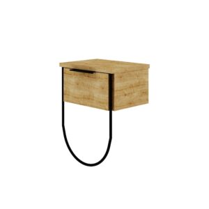 Norfolk Modern Bedside Table Bedroom Furniture W 33cm