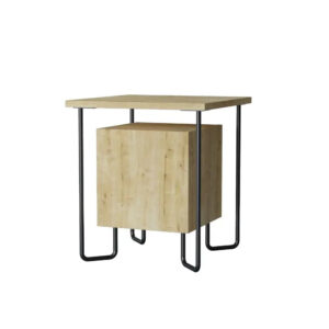 Acres Modern Bedside Table 40cm Width Bedroom Furniture