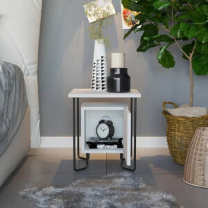 Acres Modern Bedside Table 40cm Width Bedroom Furniture