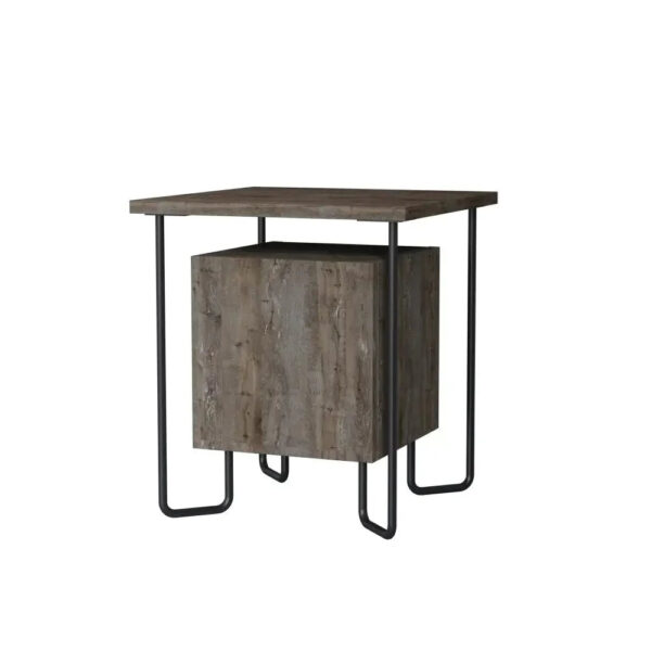 Acres Modern Bedside Table 40cm Width Bedroom Furniture