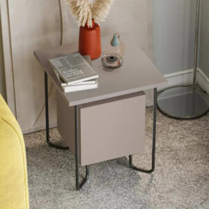 Acres Modern Bedside Table 40cm Width Bedroom Furniture